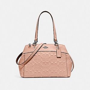 Brooke Carryall Coach Nude Pink Purse